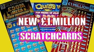 Wow!...New Scratchcards Just Out.CASH SHOWDOWN....£1 MILLION  CASH 7s...and..more. mmmmmmMMM..says