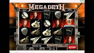 Megadeth slot by Leander Games - Gameplay