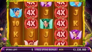 LEPRECHAUN FOREST Video Slot Casino Game with a BIT O' LUCK FREE SPIN BONUS