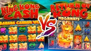 King Kong Cash vs Return Of Kong! Bonuses & Features