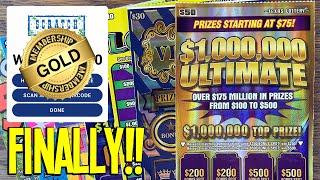 FINALLY!! I Joined THE CLUB  $50 $1,000,000 Ultimate ⫸ $170 TEXAS LOTTERY Scratch Offs