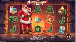 Secrets of Christmas Slot Features and Game Play - by NetEnt
