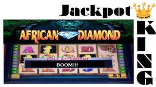 **JACKPOT ALERT** African Diamond Bonus Spins