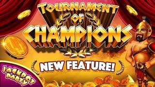 Jackpot Party's NEW Tournament of Champions Feature!