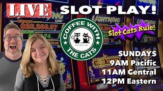 (LIVE SLOTS) COFFEE WITH THE CATS 04/18/2021