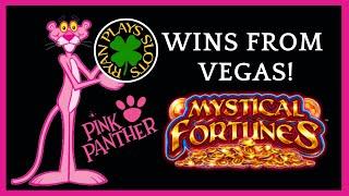 Mystical Fortunes Pink Panther Slot Machine • Big Pots & Rockets Oh My!!
