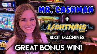 GREAT BONUS WIN! Lightning Link Wild Chuco Slot Machine!!