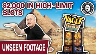 $2,000 In HIGH-LIMIT Slots  Will Egypt Gems PAY Me or ROB Me?