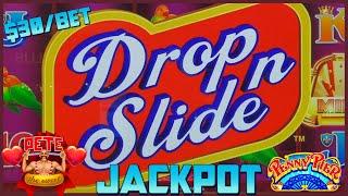 Pete The Sweet Penny Pier HIGH LIMIT HANDPAY JACKPOT ️$30 Drop N Slide Bonus Round Slot Machine