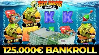 Big Bass Bonanza - 250€ Spins - Freispiele & 125.000€ Bankroll!