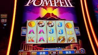 Wonder 4 Tower  Pompeii Max Bet Nice Win Aristocrat slot machine bonus