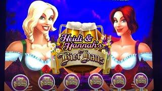 HEIDI and HANNAH Come Out To Play!  BIERHAUS Slot Machine | Casino Countess