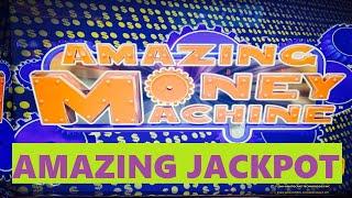 MY FIRST AMAZING JACKPOT IN 2021HANDPAY !! AMAZING MONEY MACHINE SlotCASH MACHINE Slot Play彡栗スロ