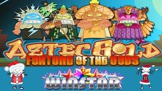Aztec Gold and Winstar Slots - UK Slot Machines - £500 Jackpots