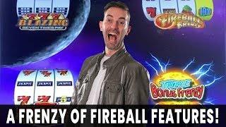 FIREBALL!  Frenzy of Features  Welcome to FANTASTIC Jackpots!  Ho-Chunk Gaming Madison