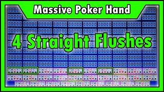 4 MASSIVE Straight Flushes Playing Video Poker! What Are the Odds? • The Jackpot Gents