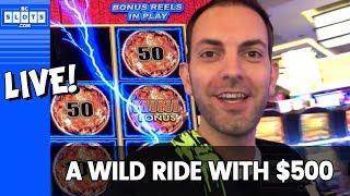 $500 WILD Ride  LIVE Action  Mighty Cash   BCSlots