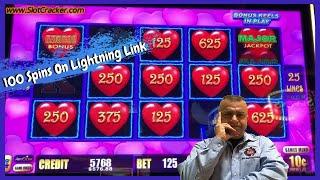 100 Spins on Lightning Link (Part 1 of 4)