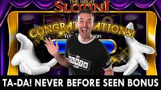 The Great SLOTINI  Never Before Seen Bonus!  Play Chumba Casino Slots