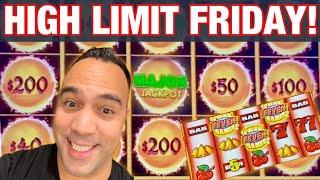 $27 MAX BET Quick Hit!!! | DRAGON LINK JACKPOT HANDPAY!! | High Limit FriYAY!!!