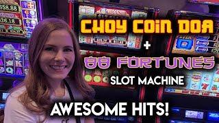 Awesome Run on 88 Fortunes Slot Machine!! $8.80/Spin!!