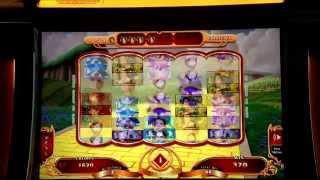 Wizard of Oz Ruby Slippers 2 Slot Machine Bonus Aria Casino Las Vegas