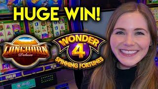 HUGE BONUS WIN! Wild Leprecoins Slot Machine! Full Line Of Wilds!