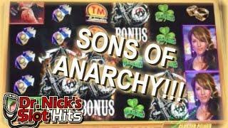 **NICE WIN!!!/4 BONUS TRIGGER!!!** Sons Of Anarchy Slot Machine