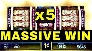 88 Fortunes Slot Machine Bonus MASSIVE WIN  w/$8.80 MAX BET |Dancing Drums $8.80 & $5.28 Bet Bonuses