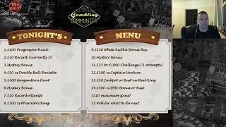 Tonights Gambling Menu!!!