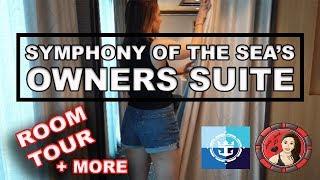 Royal Caribbean Symphony Of The Seas Owners Suite Room Tour!