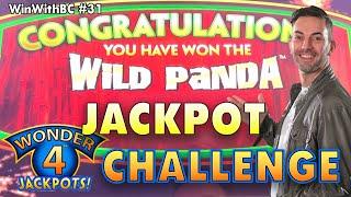 Wonder 4 Jackpots Challenge...with a JACKPOT!