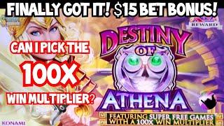 Bonus on High Limit Destiny of Athena! Gimme the 100x PLEASE!