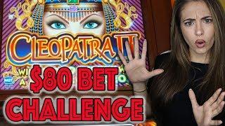 $80 BET Challenge on Cleopatra 2 in Las Vegas!