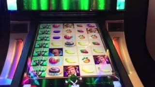 Willy Wonka Pure Imagination Slot Machine Oompa Loompa Bonus New York Casino Las Vegas