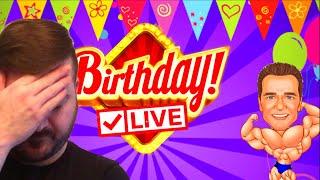It’s Arnold’s Birthday Casino LIVE Stream!