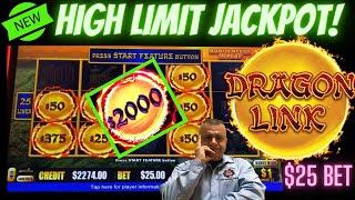 Watch This JACKPOT!! High Limit Dragon Link!