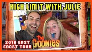 Julie + Brian do HIGH LIMIT Slots and more! EAST COAST TOUR  Brian Christopher Slots