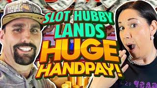 MASSIVE HANDPAY FOR SLOT HUBBY !! HE FINALLY LANDS THE BIG ONE !