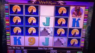MONSTER WIN on WOLF RUN Slot Machine! $6 BET  WILDS are EVERYWHERE! Sizzling Slot Jackpots Videos