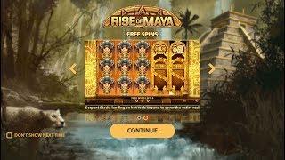 RISE OF MAYA (NETENT) ONLINE SLOT