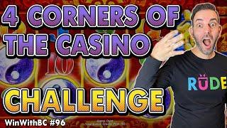 Playing All 4 Corners Of The Casino Challenge