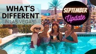Whats Different in Las Vegas? September Reopening Update! Answering All Your Questions!