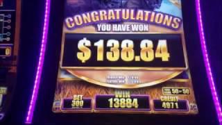 Buffalo Grand Slot Machine Wheel Bonus Win !!!! Max Bet Live Play