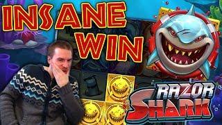 INSANE WIN on Razor Shark Slot - £3 Bet