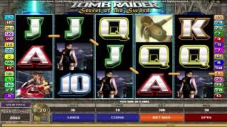 FREE Tomb Raider 2  slot machine game preview by Slotozilla.com
