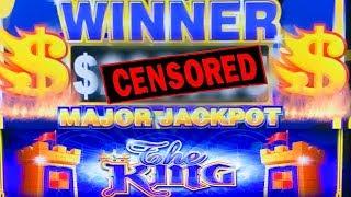 $30 HIGH LIMIT BETS & I HIT THE MAJOR JACKPOT   THE KING  HUGE HANDPAY!