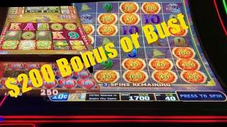 $200 Bonus or Bust Series - 5 slots 5min each