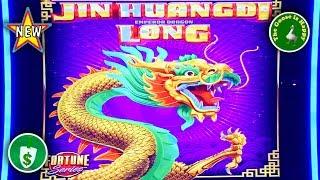 ️ New  Jin Huangdi Long Emperor Dragon WA VLT slot machine, Bonus, Big Win