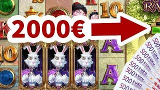 White Rabbit - Freispiele kaufen für 2000€ - Feature Drop!